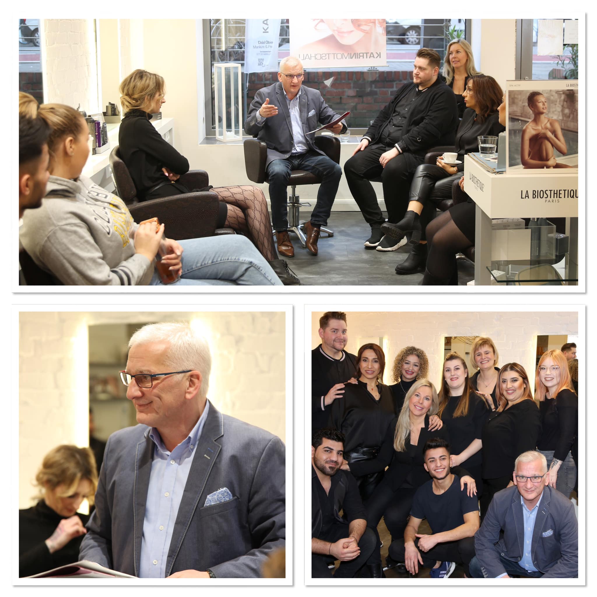 Team Meeting mit Katrin Mottschall Friseure in Hamburg