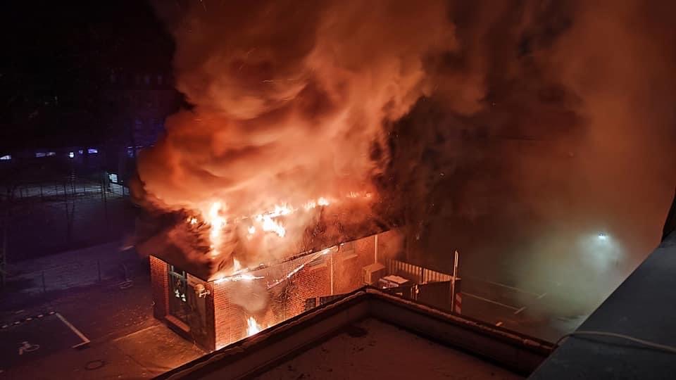 Ein Feuer zerstört die neue Beautylounge by Susann Wernicke in Oranienburg