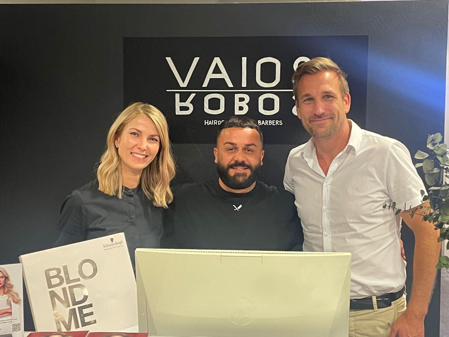 Vaios Robos Hairdressers & Barbers in Hockenheim ist neuer Partner von Schwarzkopf Professional