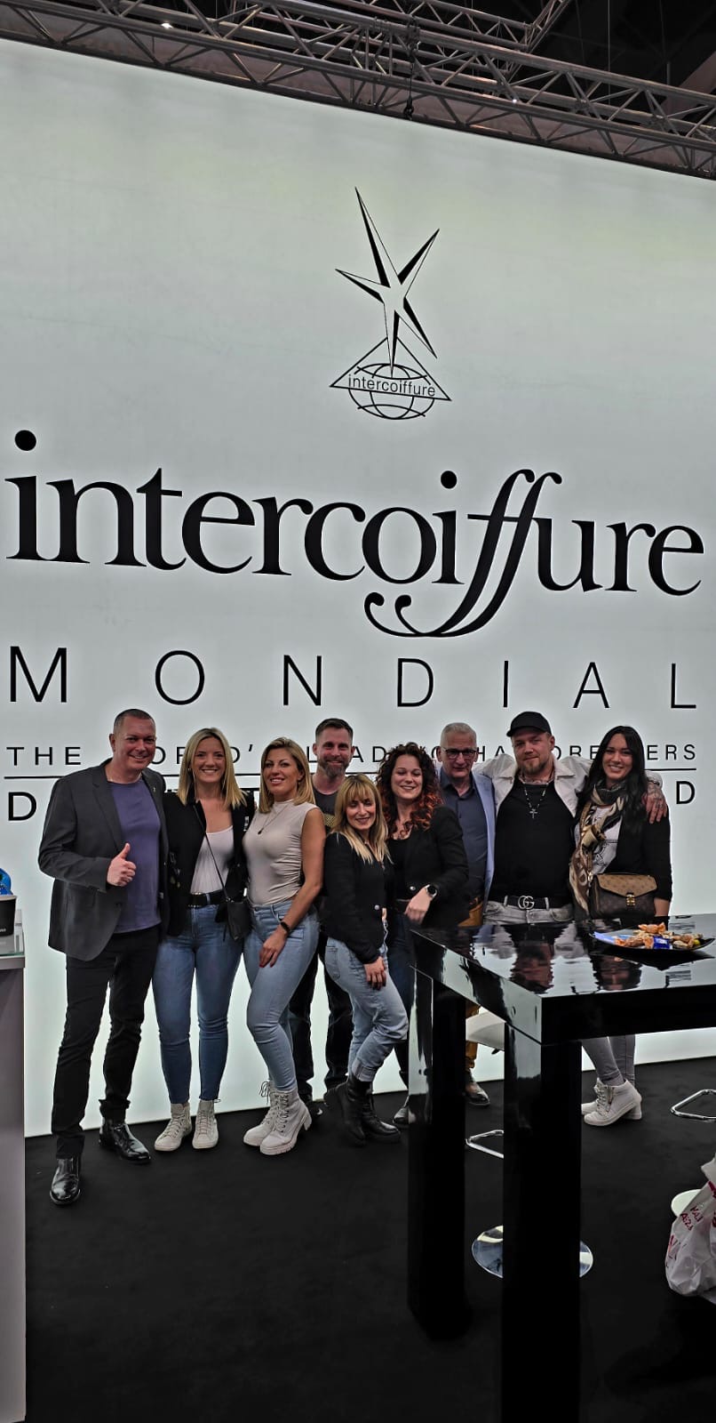 TOP HAIR Messe Düsseldorf – Team Intercoiffure GILDHORN aus Lübeck