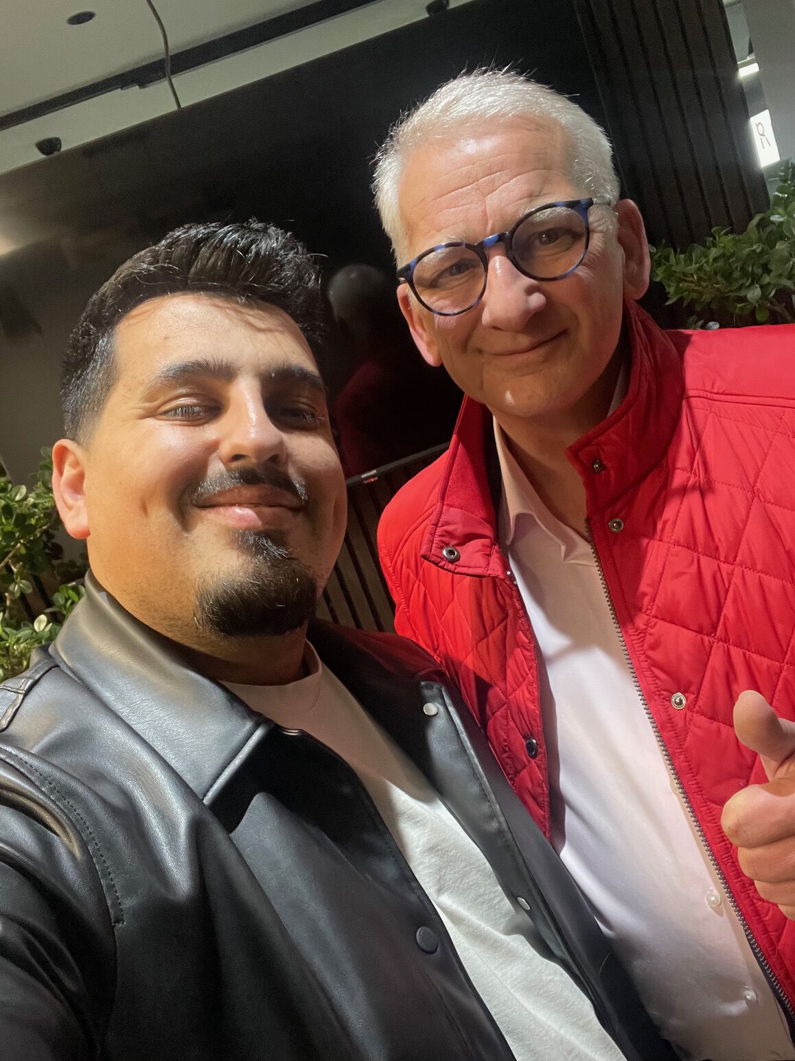 Meeting mit Ali Oekmen von Frise 86 in Kreuzau