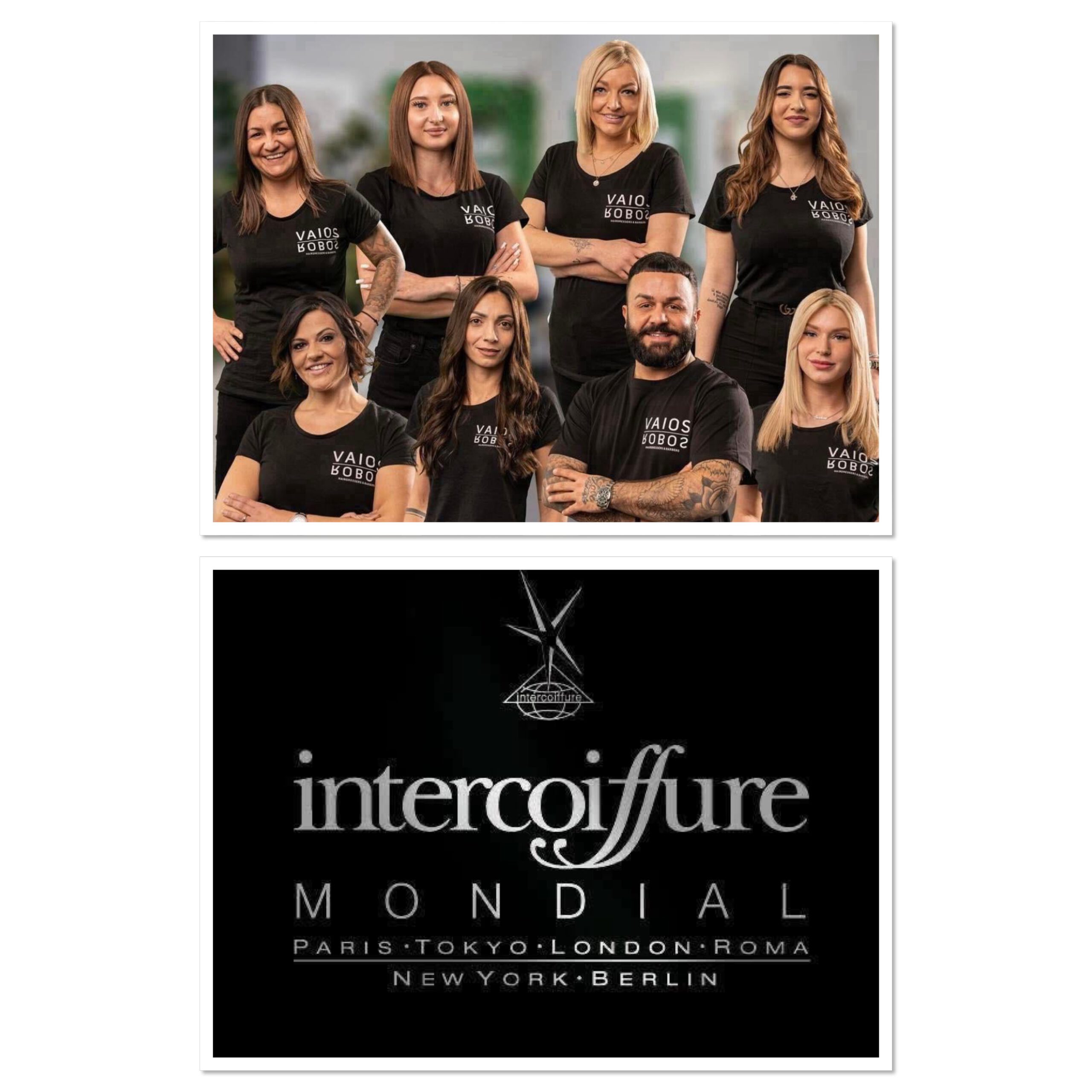 Vaios Robos Hairdressers & Barbers Hockenheim wurde in die Intercoiffure aufgenommen!