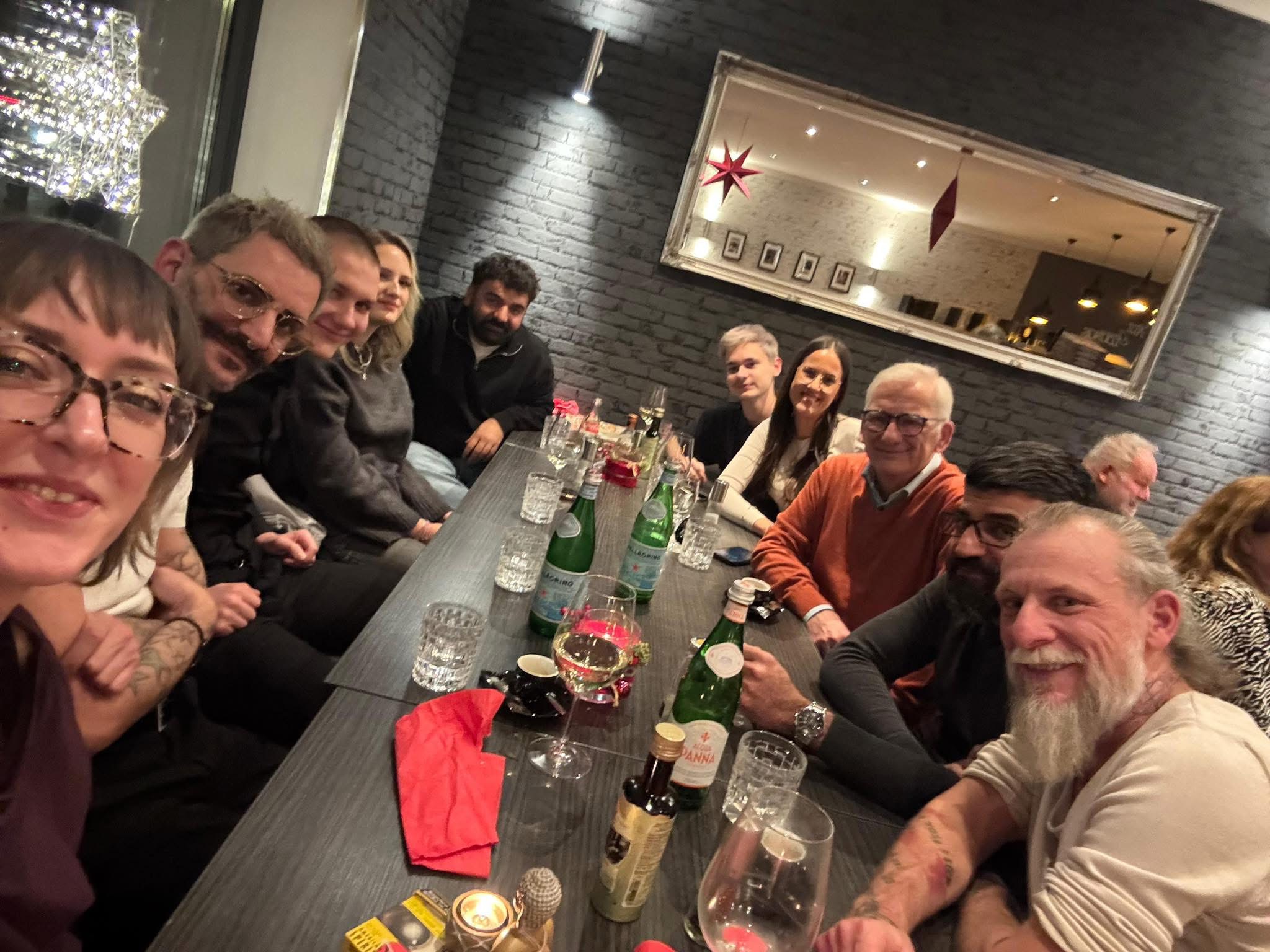 Weihnachtsfeier mit dem Team von GEP-Bubert in Lüdenscheid