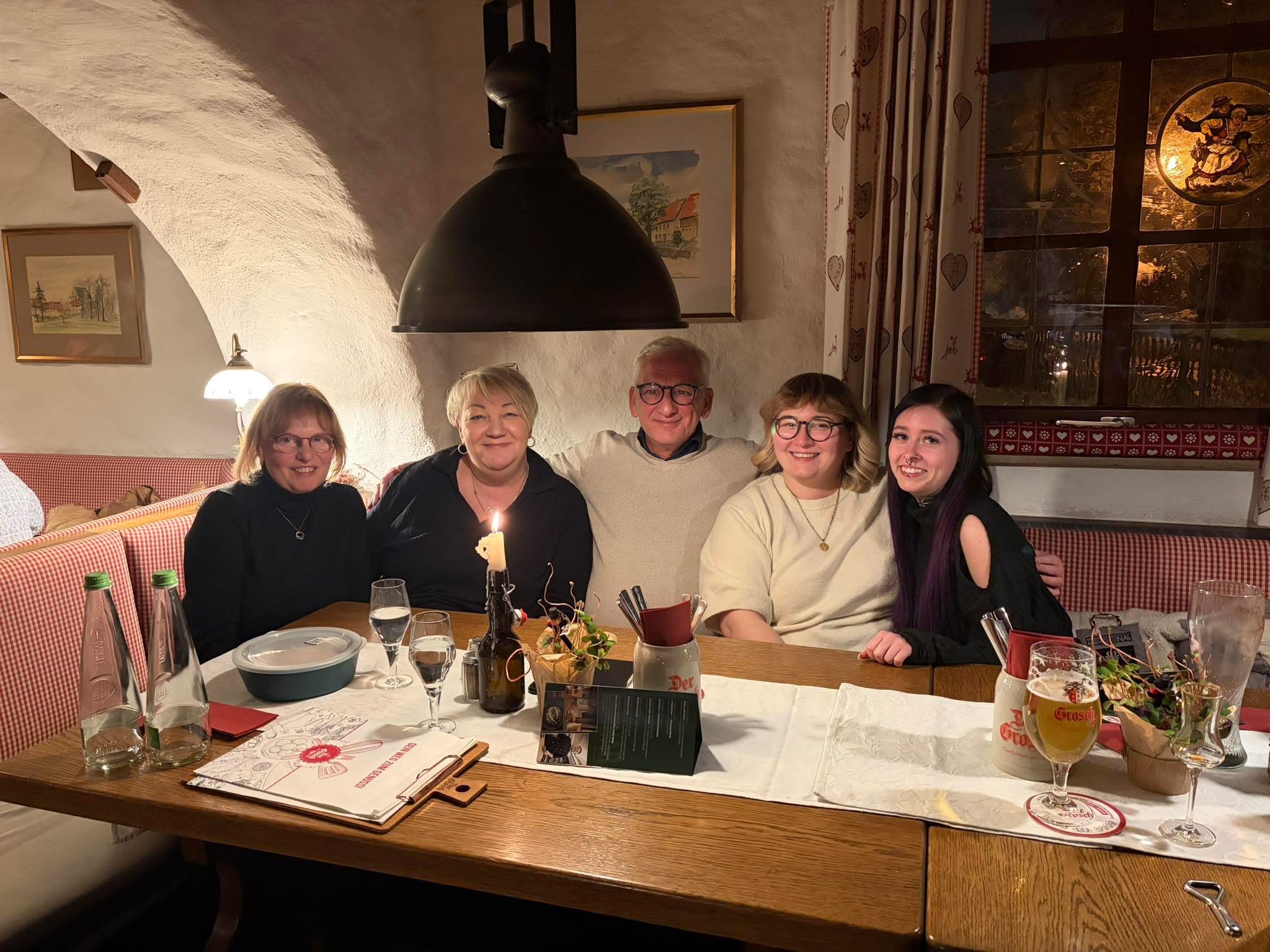 Teammeeting mit dem Team von Topline in Lautertal