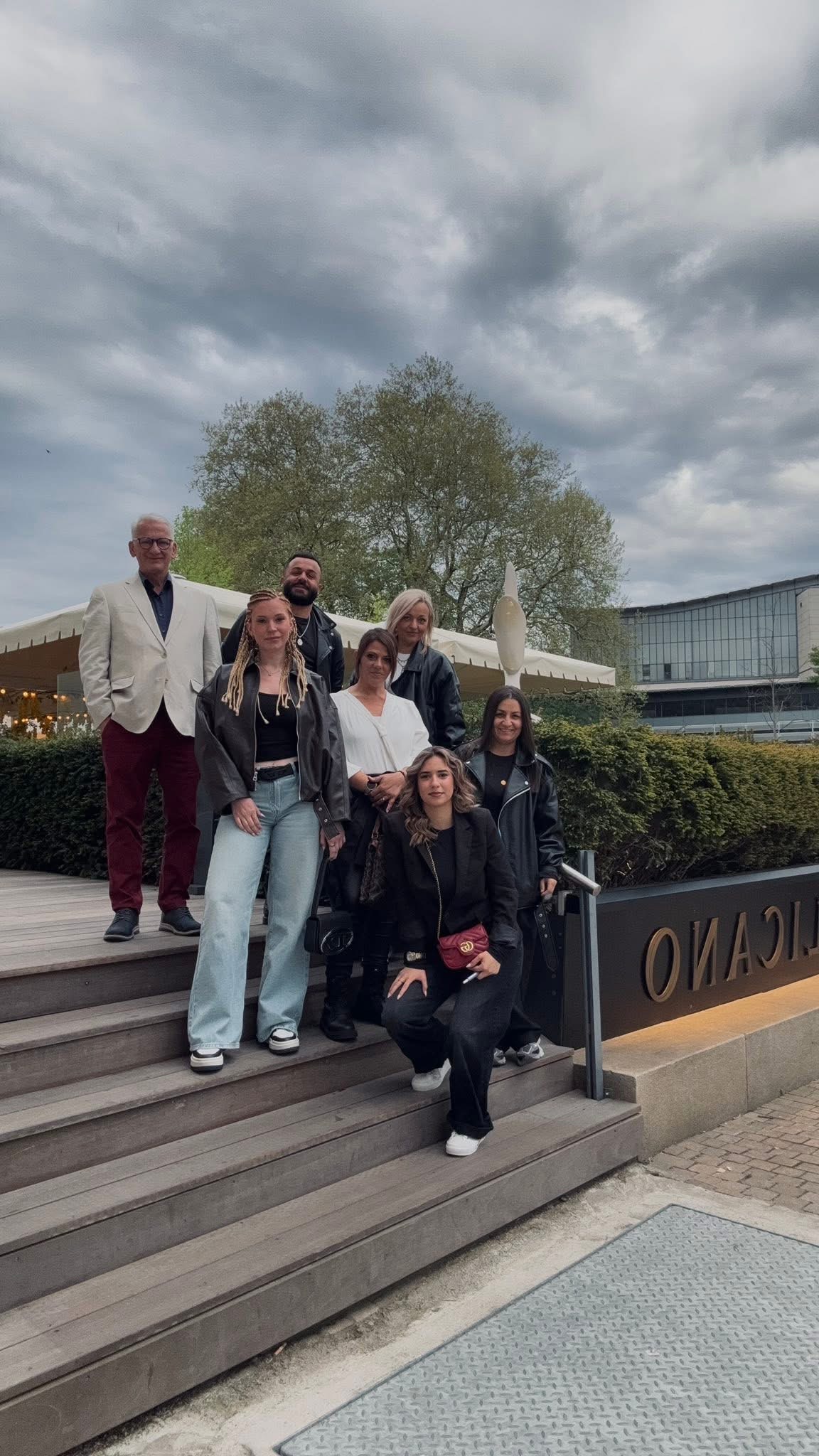 Zwei Tage gemeinsam mit dem Team von Intercoiffure Vaios Robos in Hamburg